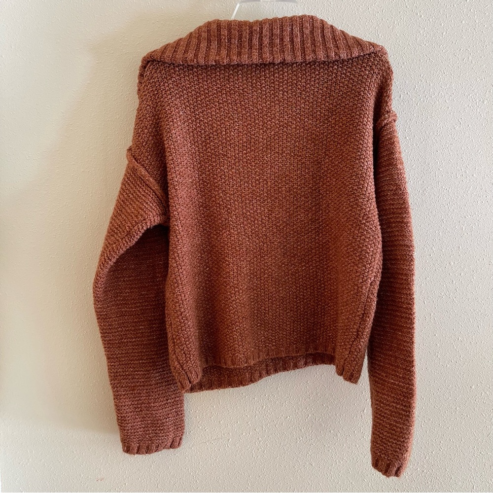 Universal Thread Orange Sweater - Picture 5 of 6
